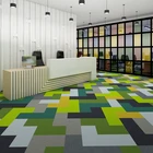 Popular and Hot Sale Colorful TPA PP Office Commercial Carpet Tile