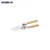 NEWMAN F1011 Manual Hand Pruning Tool Wooden Drop Forged Bypass Pruning Shear, Pruning Shear Garden Pruner