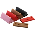 Custom logo foldable glasses boxe for sunglasses Eyewear Box Pouch glasses Folding Wholesale Branded sunglasses case