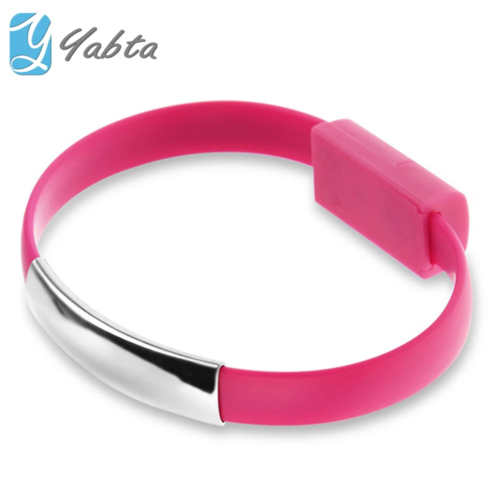 2018 Trending products Portable Round shape Bracelet USB cable - ANKUX.COM