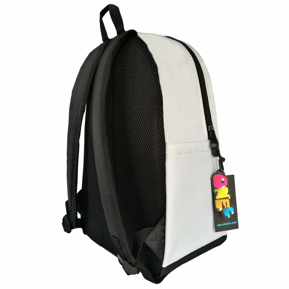 2017 ONE2 design blue denim pocket dog school backpack for girls
