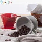 Coffee Cone Drip Funnel Filtration, Ceramic Coffee Dripper