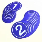 Custom made high quality glow and fluorescent house number signs