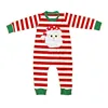 2017 Yawoo baby clothing christmas romper santa baby items red stripes winter long sleeve newborn baby clothes clothing sets