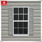 Modern house pvc wrought iron glass window grill design