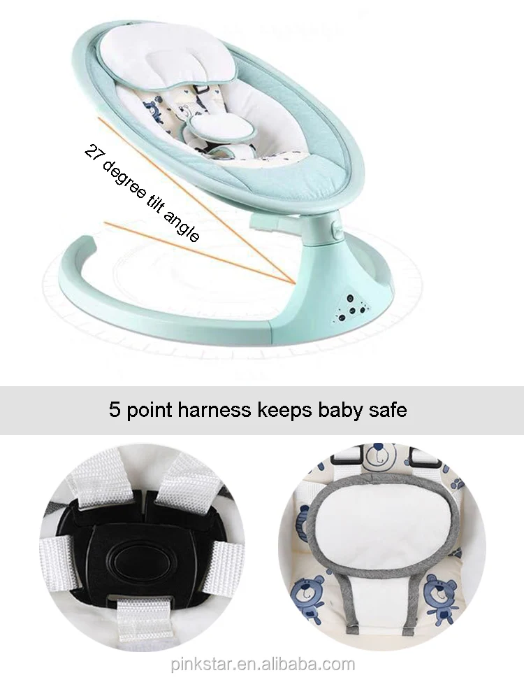 high quality electric baby chair hammock cradle swing