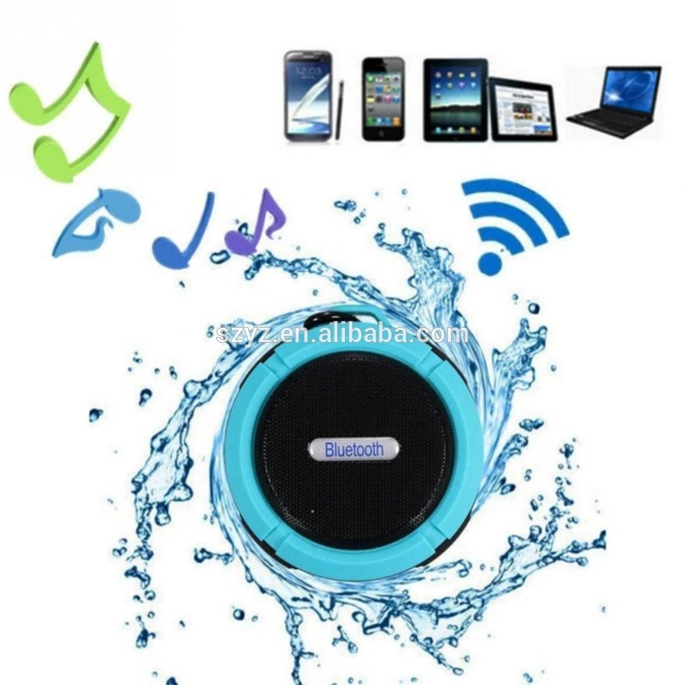 2019 promotional outdoor IPX4 waterproof sucker wireless F6 blue tooth speaker with TF card - ANKUX.COM