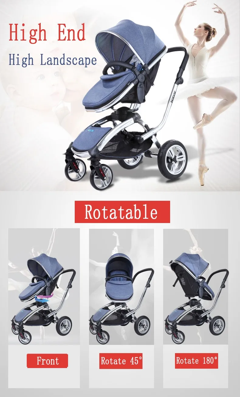 Anhui Hope Kids Baby Stroller 3 in 1 with car seat