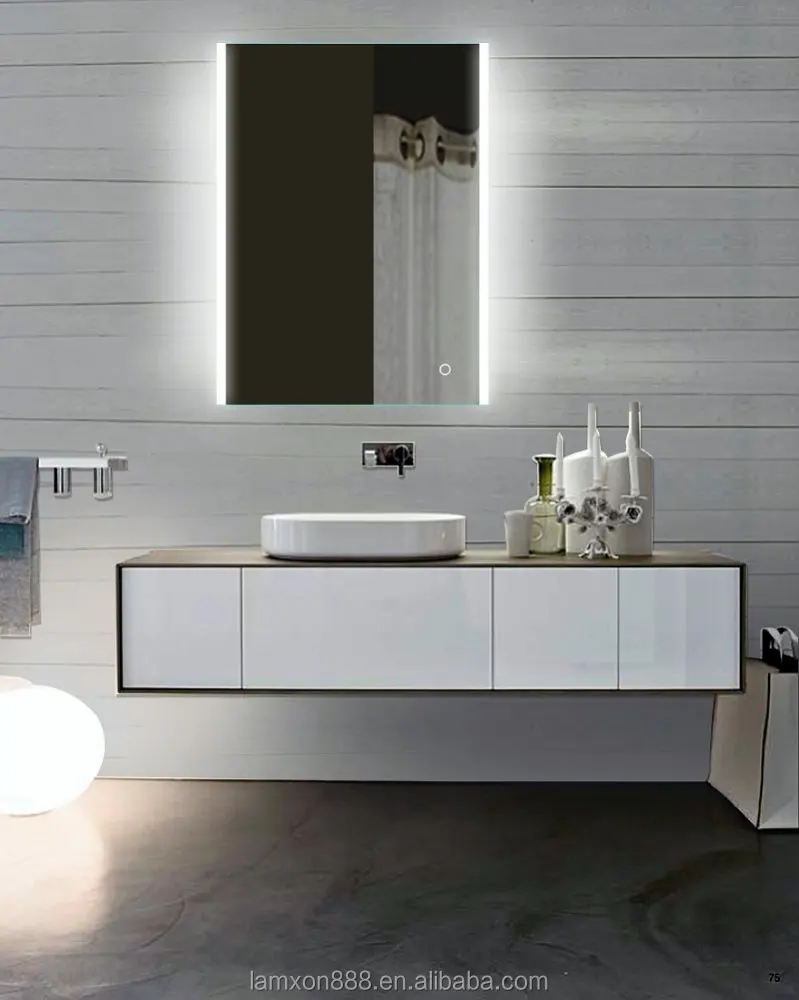 Factory Direct Touch Screen Mirror Smart Bathroom Mirror With Led