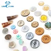 Wholesale Custom logo enamel plating plastic/ABS/metal sewing shirt suit button for clothes