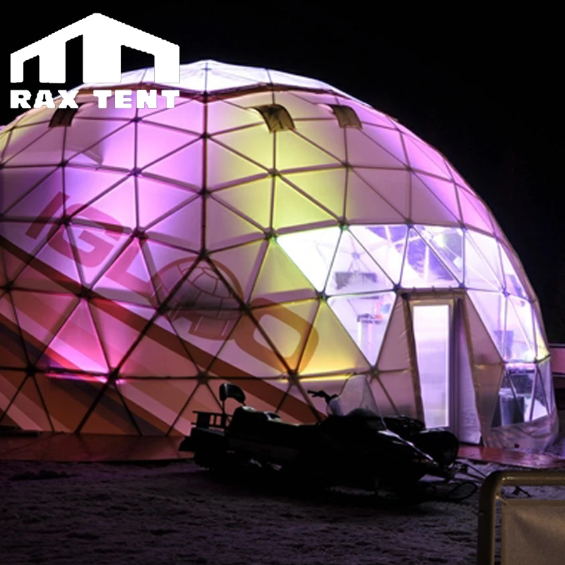 Heavy Duty Storage Geodesic Dome Tent China Prefabricated Homes
