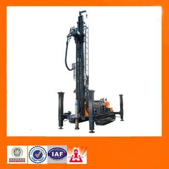KW400 250m hydraulic geothermal well drilling rigs, View bore well drilling machine, Kaishan Product