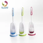 Portable cleaning brush toilet brush set
