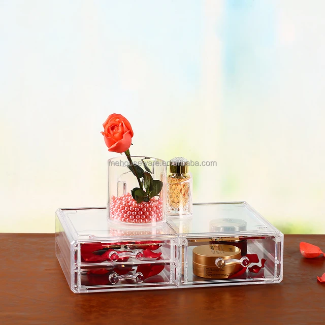 valentines day gift acrylic mac jewelry display organizer case