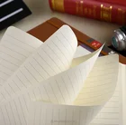 Good Writing Leather Notepad Books Customized Paper Notebook With Your Logo Printed