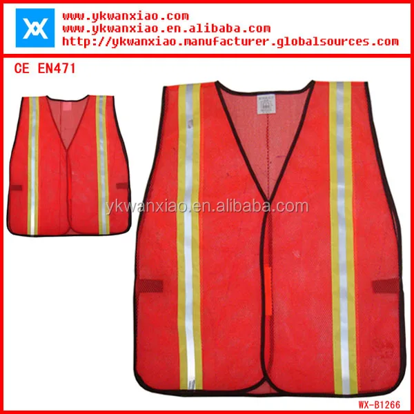 high visibility brightness reflective workwear safety shirt comply with EN471