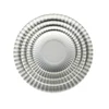 Royal 18' white circle printing contoured deep round plastic wholesale melamine dinner plates
