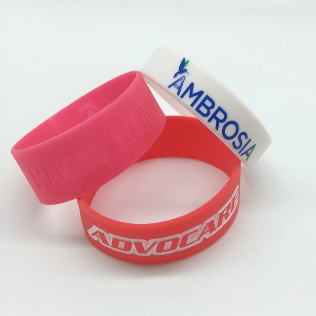 eco-friendly gift silicone rubber wristbands/silicone bracelet