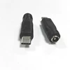 USB 3.1 Type C male to Dc 5521 female adapter connector