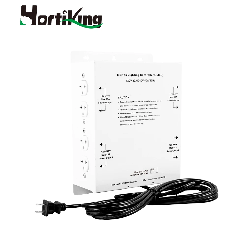 Hydroponic 8 Outlet Ballast HID Grow
