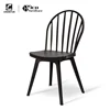 best price black classic design plastic living room windsor peacock chair