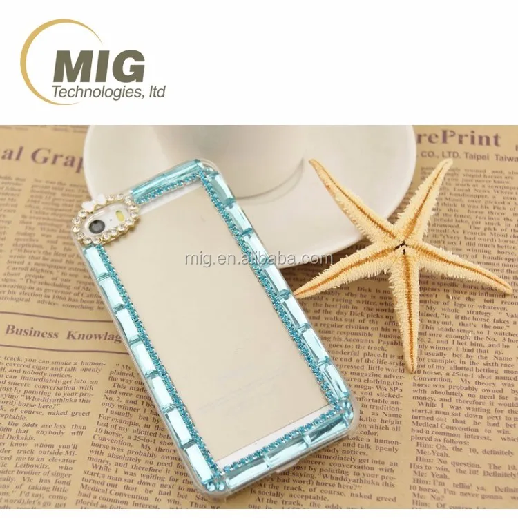Clear PC crystal back cover case with diamond for samsung note 5 hard case for samsung s3 s4 s5 s6 note 2 3 4 5