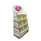 Supermarket Promotion Candy Cardboard Display Riser for Chocolate