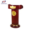 Good quality hotel wooden pulpit, hotel podium, hotel rostrum XYM-P07