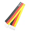 China factory supply custom Germany print knitted football fan scarf,100 polyester satin scarf for promotion