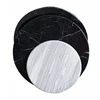 Custom black marble table tops white quartz stone granite table counter top marble table top replacement