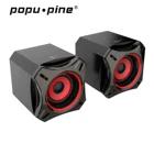 New arrival big bass wired usb speaker, power USB2.0 computer pc mini speaker