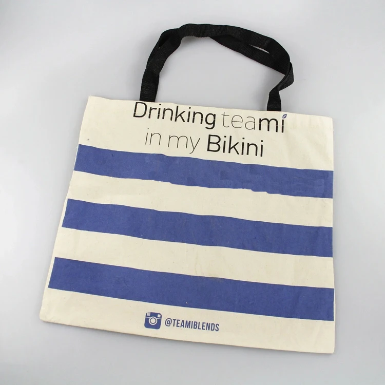 christmas style cotton shopping bag/wholesaler tote bag with