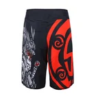 mens crossfit shorts custom split sublimated mma shorts
