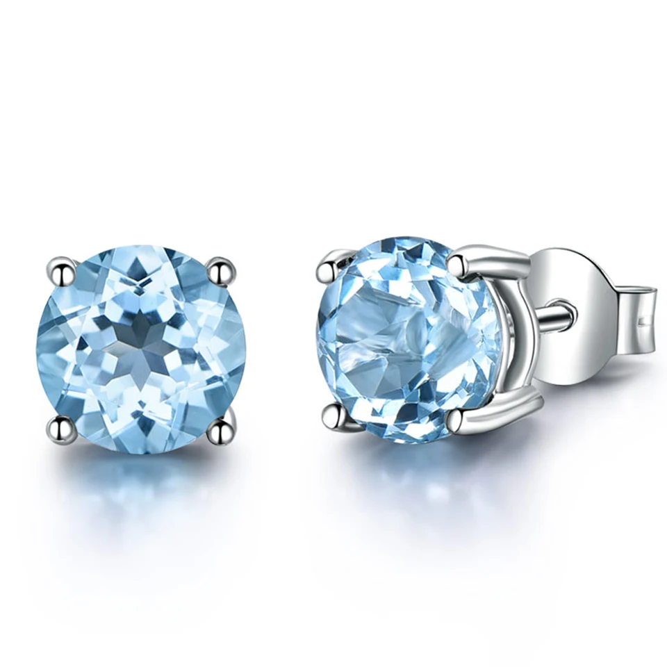 Fashion zircon sky blue stud earrings round 925 sterling sliver gemstone earrings jewelry for women
Fashion zircon sky blue stud earrings round 925 sterling sliver gemstone earrings jewelry for women