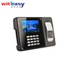 RFID card +WIFI+password cloud based 4.0 inch screen time clock device A9