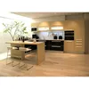 German Pool Manufacturer Durable Moistureproof Laminated Light color Wooden Kitchen Furniture for Living room