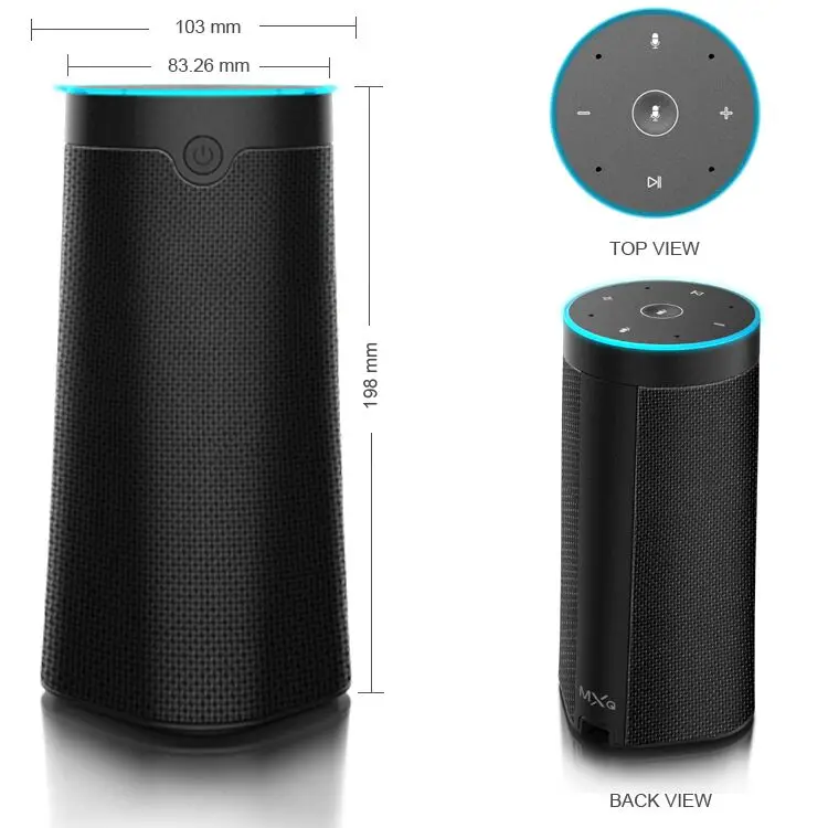 MXQ HF30 Alexa Speaker, High Quality Smart WiFi Speaker For Amazon ECHO - ANKUX.COM
