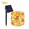 Solar Powered Christmas String Lights 100 LED 33ft Fairy Lights for Outdoor Patio Lawn Landscape Garden
