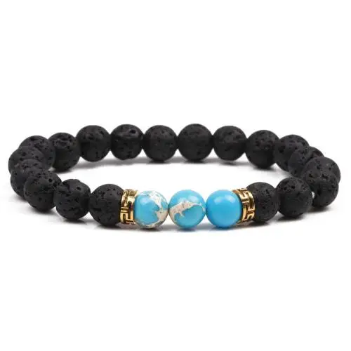 Fashion Design Lava Rock Stone Imperial Jasper Essential Oil Diffuser Bracelet Natural Lava Stone Beads Bracelet
Fashion Design Lava Rock Stone Imperial Jasper Essential Oil Diffuser Bracelet Natural Lava Stone Beads Bracelet