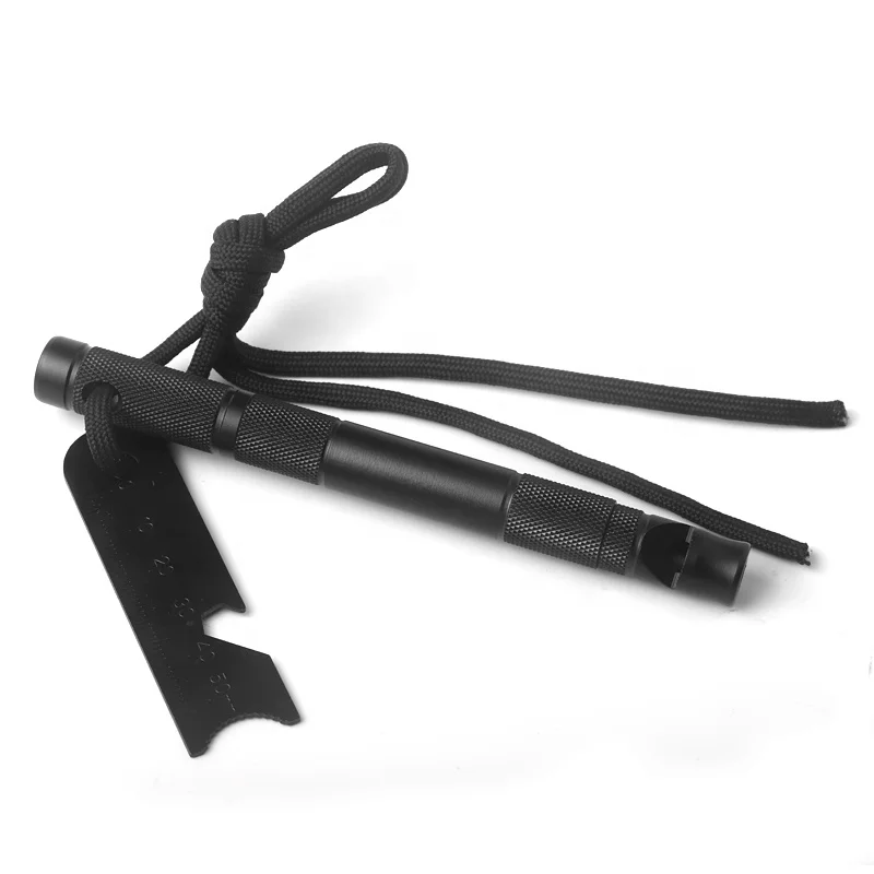 Hot selling outdoor camping multipurpose survival compass flint fire starter, Black/customized
Hot selling outdoor camping multipurpose survival compass flint fire starter, Black/customized