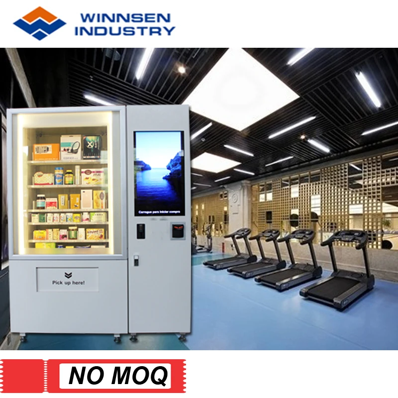 24 Hours Self-service Gym Vending Machine for School Hotel use