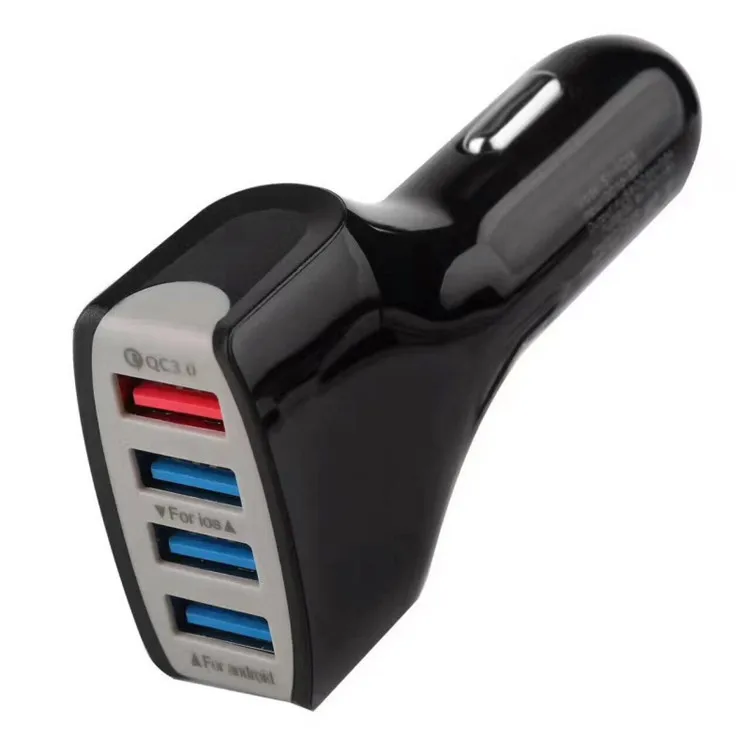 2019 New Quick Charge fast Electric 4 port usb car mobile phone charger qc3.0 Car Charger, White black
2019 New Quick Charge fast Electric 4 port usb car mobile phone charger qc3.0 Car Charger, White black