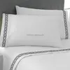 Popular White Cotton New Design Embroidered Cushion Pillow Cover
