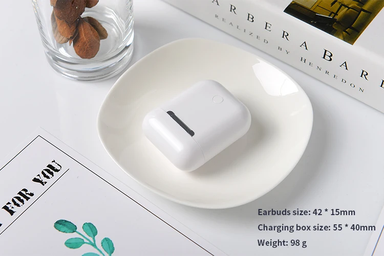 Fingerprint touch sensor i11 bluetooth earbuds activate Siri iem earphones wireless earbuds high quality - ANKUX.COM