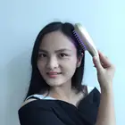 Portable 4 in 1 Laser LED Light Therapy MicroCurrent Stimulation Hair Regrowth Massager Growth Comb Anti Hair Loss Hair Care
