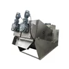 Never plugged leather tannery effluent dewatering machine screw filter press