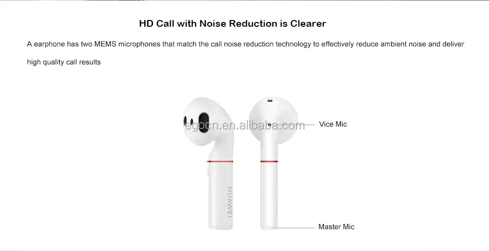 orginal HUAWEI FreeBuds Bluetooth 5.0 Wireless Earphone with Mic Music Touch Waterproof Headset Handfree Dynamic - ANKUX.COM