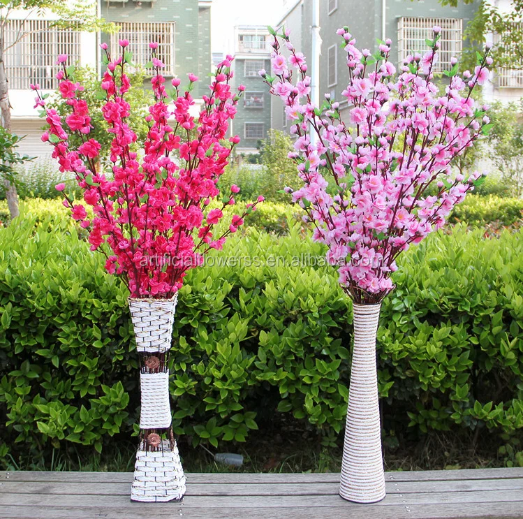 2018 Home decoration flower arranging accessories artificial cherry blossom