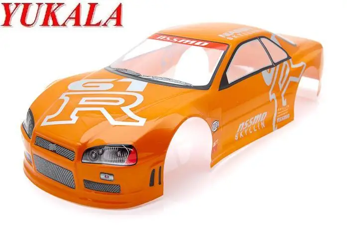 orange rc car