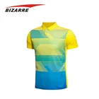 Men sublimation design color combination sports polo t shirt